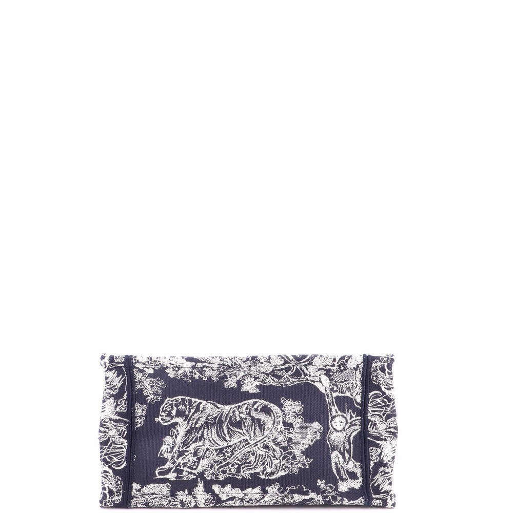 Christian Dior Small Book Tote Embroidered Canvas - Picture 4 of 5